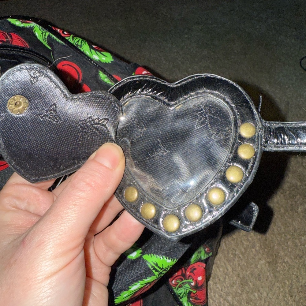 Betseyvill Betsey Johnson Cherry Pattern Duffle - Picture 7 of 10